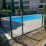 City Rose T2 Ensoleille-Piscine-Parking Prive -Fibre -Balcon